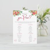 Citrus Greenery | Was ist in deinem Purse Shower G Begleitkarte (Stehend Vorderseite)