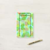 Citrus Grocery List Post it Notes Post-it Klebezettel (Auf Schreibtisch)