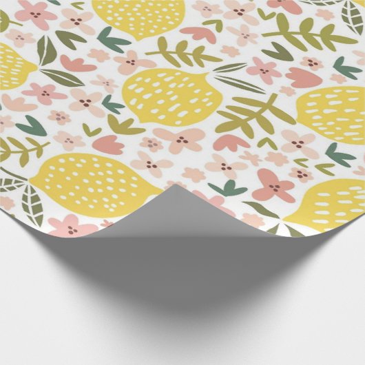Citrus Groves Geschenkpapier (Ecke)
