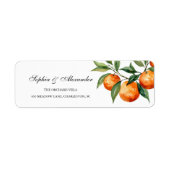 Citrus Hochzeit | Mediterrane Orange (Vorne)