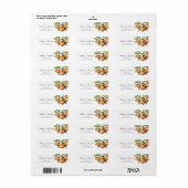 Citrus Hochzeit | Mediterrane Orange (Vorne)