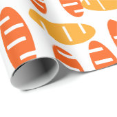 Citrus Holey Ovals Geschenkpapier (Rolleneckpunkt)