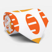 Citrus Holey Ovals Krawatte (Gerollt)
