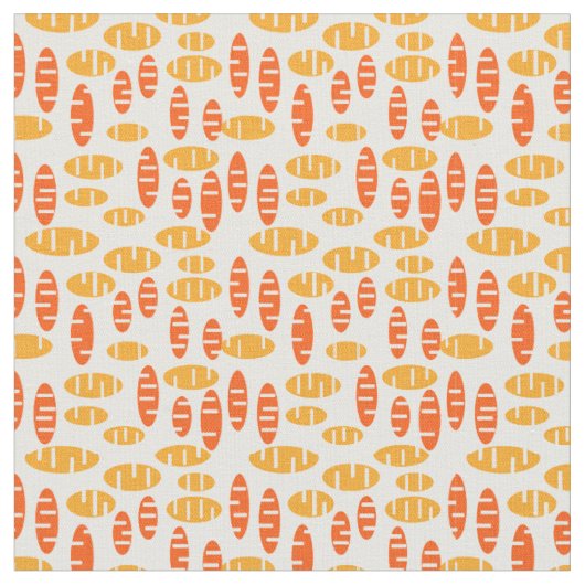 Citrus Holey Ovals Stoff (Nahaufnahme)