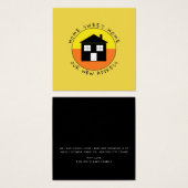 Citrus House Logo, Änderung der Adresskarte (Vorne & Hinten)