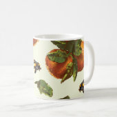 Citrus & Hummeln: Vintag nahtlos Kaffeetasse (VorderseiteRechts)
