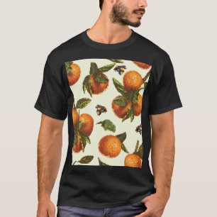Citrus & Hummeln: Vintag nahtlos T-Shirt