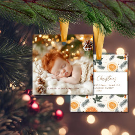Citrus Hygge Merry Christmas Keramikornament