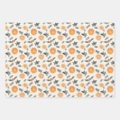 Citrus Hygge Weihnachten Geschenkpapier Set (Vorderseite 2)
