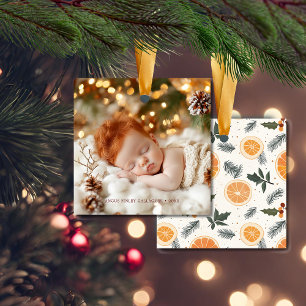 Citrus Hygge Weihnachten Keramikornament