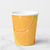 Citrus Joy Paper Cups Pappbecher (Vorderseite)