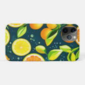 Citrus Kaleidoskop: Eine lebendige Medley Case-Mate iPhone Hülle (Rückseite (Horizontal))