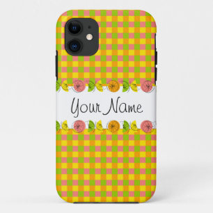 Citrus Karo Name iPhone Fall Case-Mate iPhone Hülle