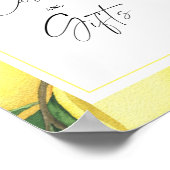 Citrus - Karten und Geschenke Poster (Ecke)
