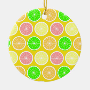 Citrus Keramikornament
