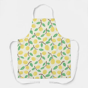 Citrus Koch Gelb grün Schürze