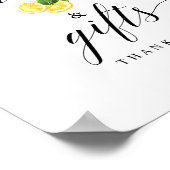 Citrus Lemon Cards and Gifts Sign 8x10" Poster (Ecke)