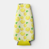 Citrus Lemon Design Flaschenkühler (Vorderseite)
