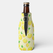 Citrus Lemon Design Flaschenkühler (Flasche Rückseite)