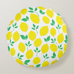 Citrus Lemon Fruit Pattern Throw Kissen