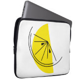 Citrus Lemon Laptop-Ärmel Laptopschutzhülle (Vorne Rechts)