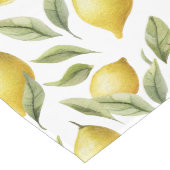 Citrus Lemon Limon Mittelgroßer Tischläufer (Ecke)