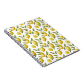 Citrus Lemon Limon Notizblock (Rechte Seite)