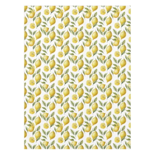 Citrus Lemon Limon Tischdecke (Vorderseite)