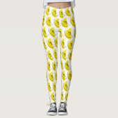 Citrus Lemon Multi Leggings (Vorderseite)