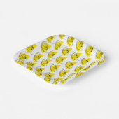 Citrus Lemon Multi Pappteller (Gewinkelt)