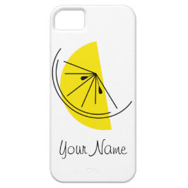 Citrus Lemon "Name" iPhone Fall 11 Hülle