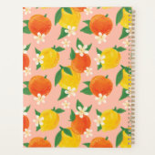 Citrus Lemon Orange Planner Planer (Rückseite)