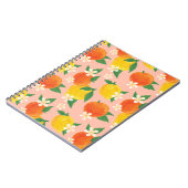 Citrus Lemon Orange Small Notebook Notizblock (Linke Seite)