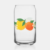 Citrus Lemon Orange Tea Coffee Glass Can Dosenglas (Vorderseite)