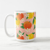 Citrus Lemon Orange Tea Coffee Mug Kaffeetasse (Links)
