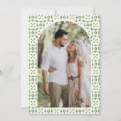 Citrus Lemon Orchard Foto Wedding Save The Date (Rückseite)