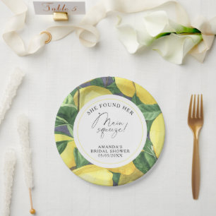 Citrus Lemon - Sie fand ihren Hauptpresse Pappteller