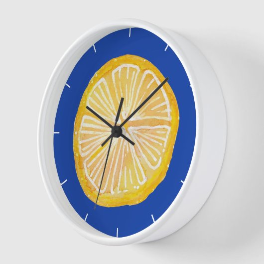 Citrus Lemon Uhr (Winkel)