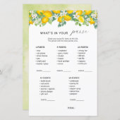 Citrus Lemon Was ist in deinem Handschuhspiel? (Vorne/Hinten)