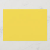 Citrus Lemon Wedding Advice und Wünsche Dankeskarte (Rückseite)