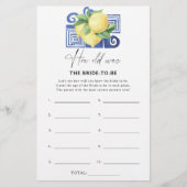 Citrus lemon - Wie alt war die Braut, um Wild zu w (Vorderseite)