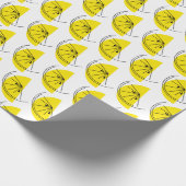 Citrus Lemon Wrapping Paper Geschenkpapier (Ecke)