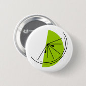 Citrus-Limetten-Knopf Button (Vorne & Hinten)