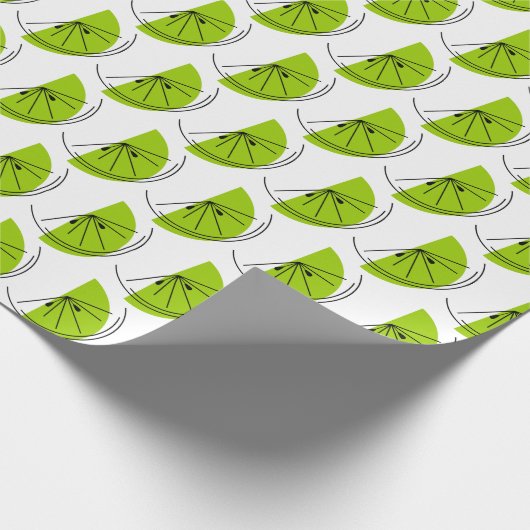 Citrus Limon Wrapping Paper Geschenkpapier (Ecke)