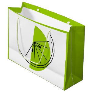 Citrus Limone Geschenktasche groß Limon Große Geschenktüte