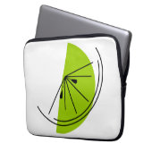 Citrus Limoner Laptop-Ärmel Laptopschutzhülle (Vorderseite Links)