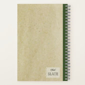 Citrus Limonium Illustration Personalisiert Comp Notizblock (Rückseite)