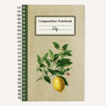 Citrus Limonium Illustration Personalisiert Comp