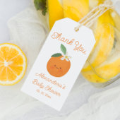 Citrus Little Süsse Babydusche Vielen Dank für Ihr Geschenkanhänger
