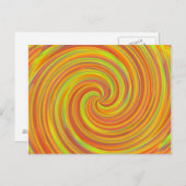 Citrus Lolly Postcard Postkarte (Vorne/Hinten)